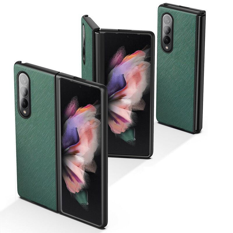 Kryt Na Samsung Galaxy Z Fold 3 5g Texturovaná Kůže