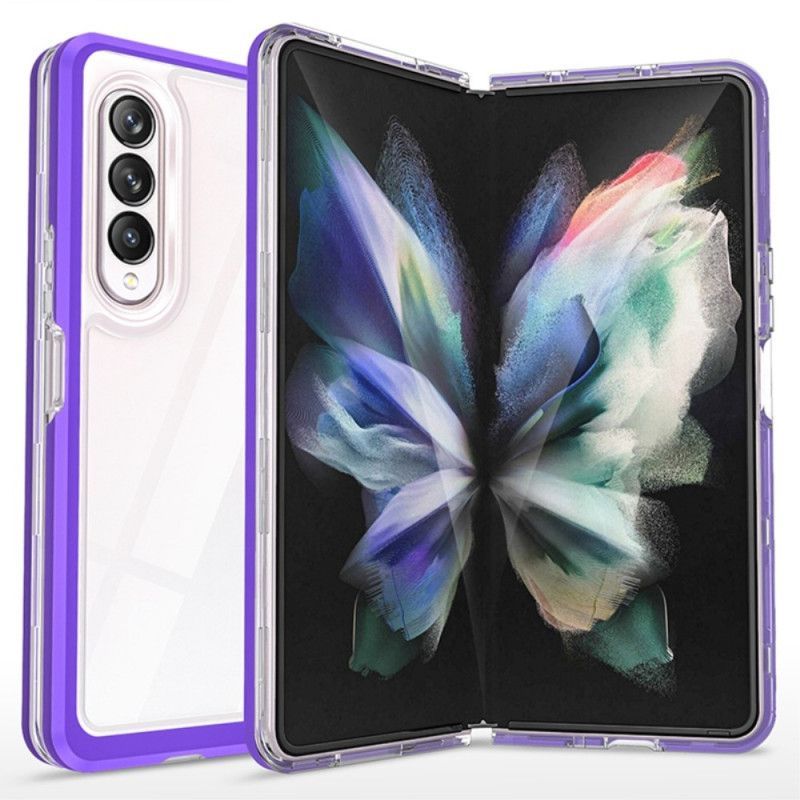 Kryt Na Samsung Galaxy Z Fold 4 Transparentní Sportovní Oblečení