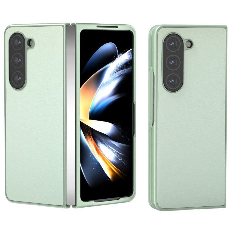 Kryt Na Samsung Galaxy Z Fold 6 Kožený Efekt