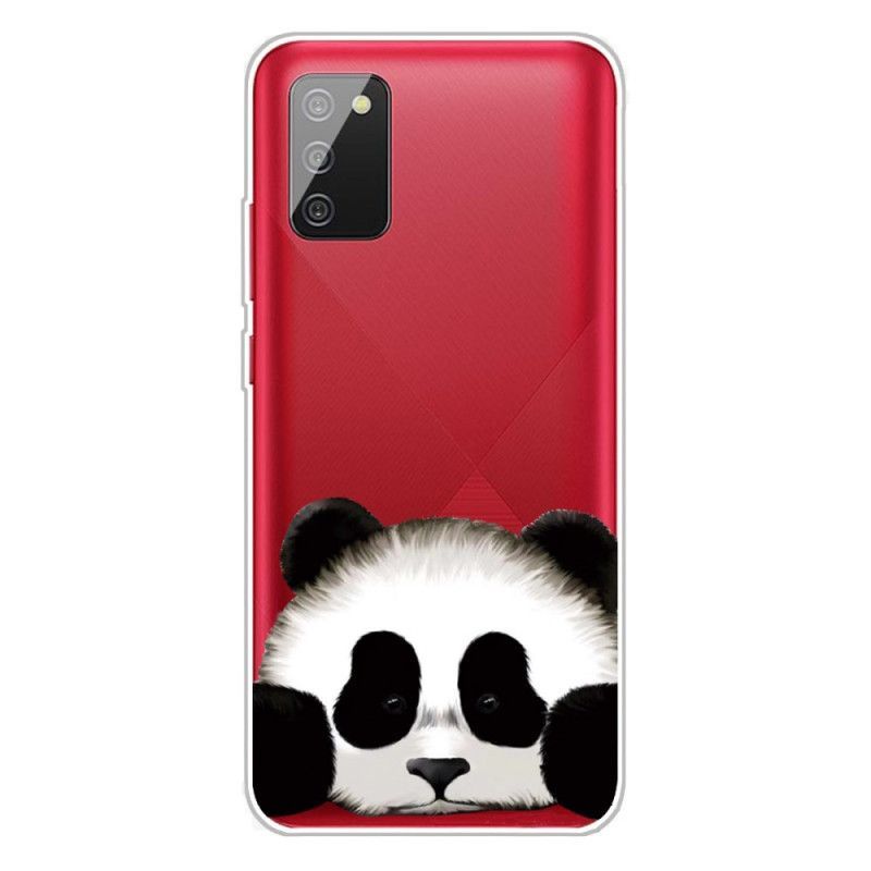 Kryt Samsung Galaxy A02s Průhledná Panda