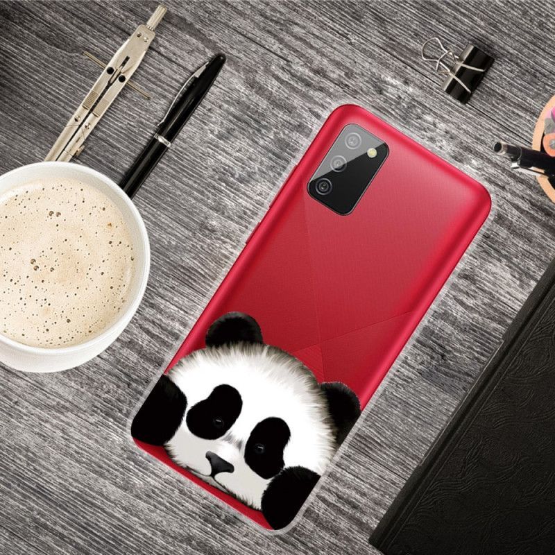 Kryt Samsung Galaxy A02s Průhledná Panda