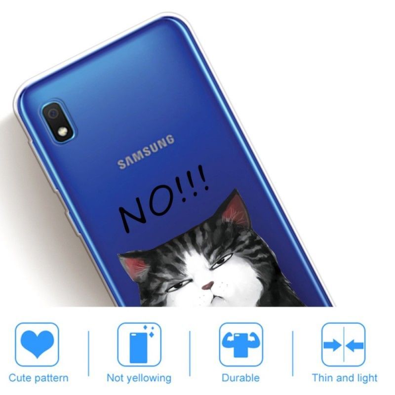 Kryt Samsung Galaxy A10 Kočka Která Říká Ne