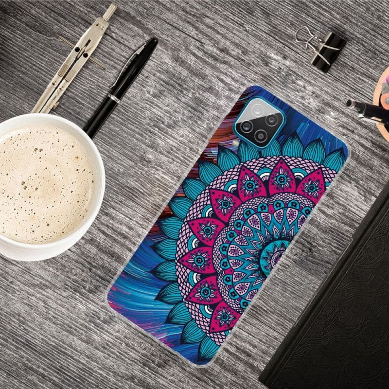 Kryt Samsung Galaxy A12 Barevná Mandala