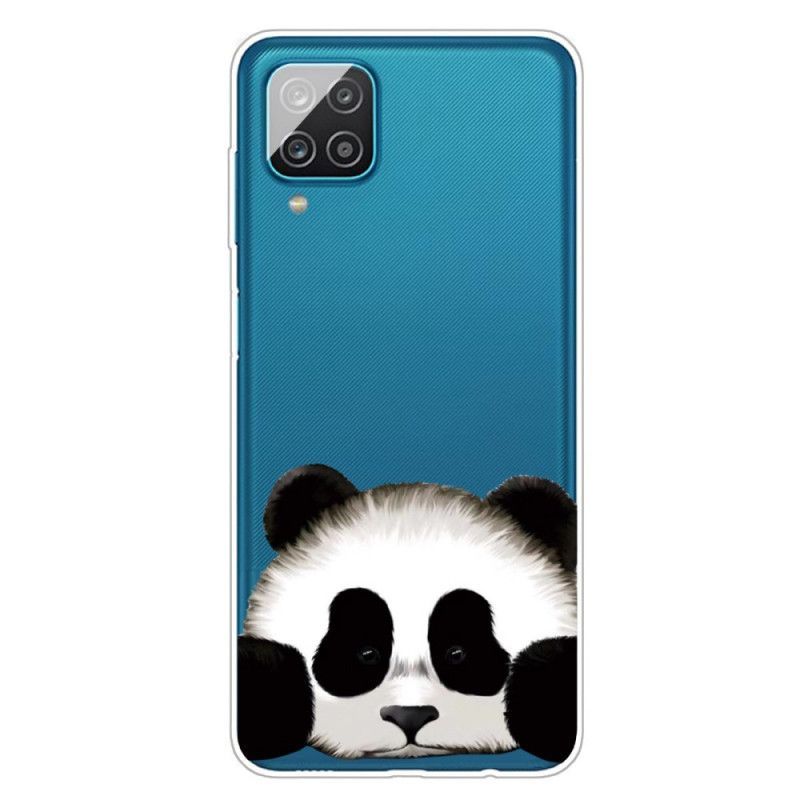 Kryt Samsung Galaxy A12 Průhledná Panda