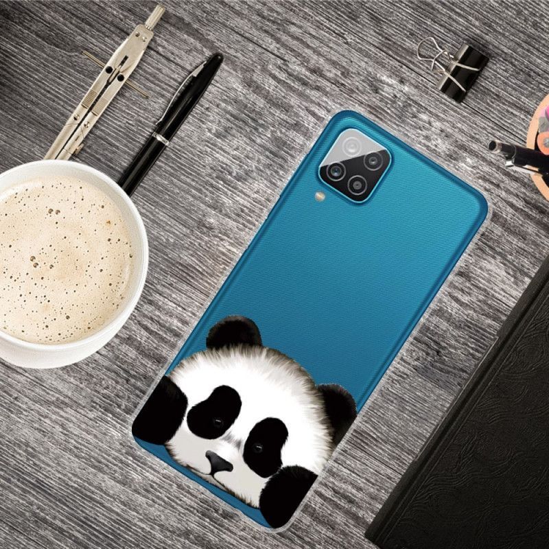 Kryt Samsung Galaxy A12 Průhledná Panda