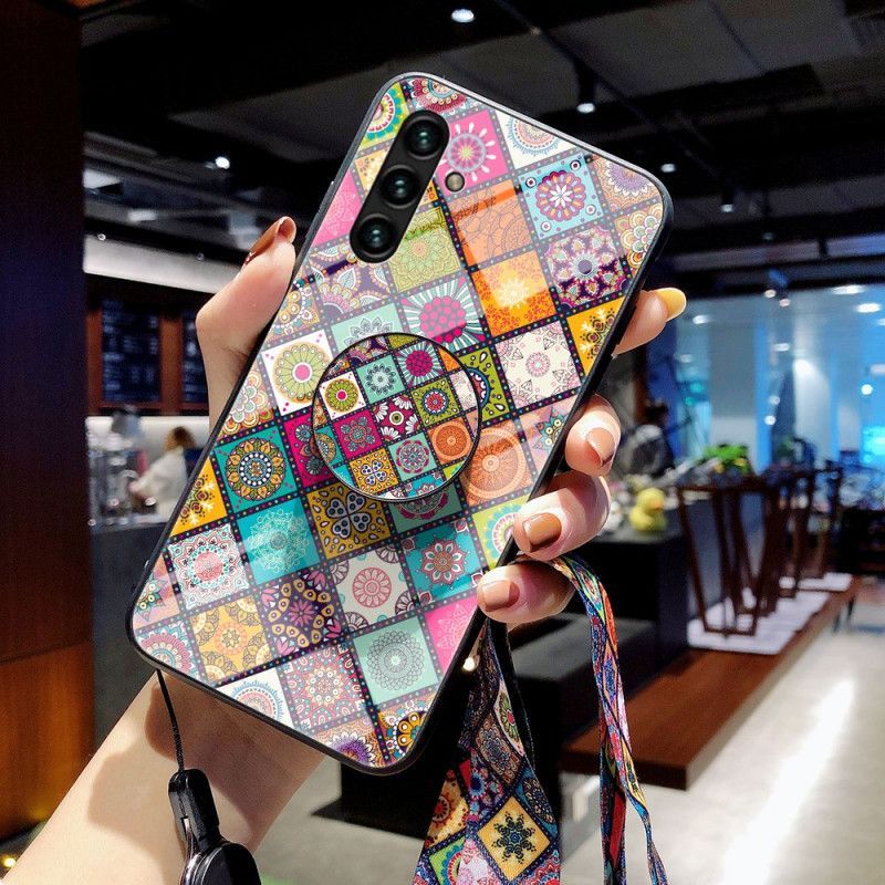 Kryt Samsung Galaxy A13 5g Patchwork Magnetický Držák