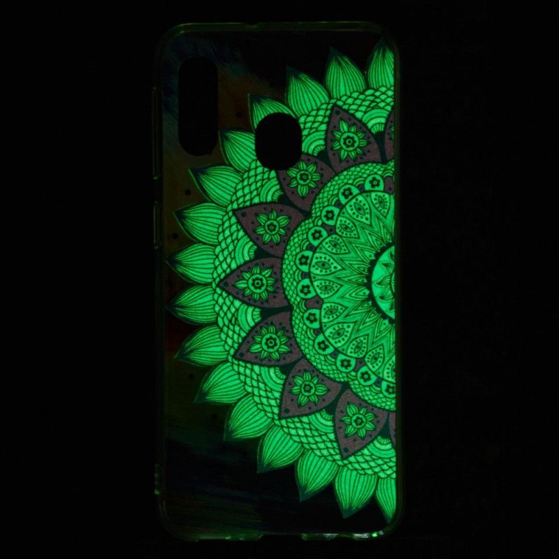 Kryt Samsung Galaxy A20e Fluorescenční Barevná Mandala