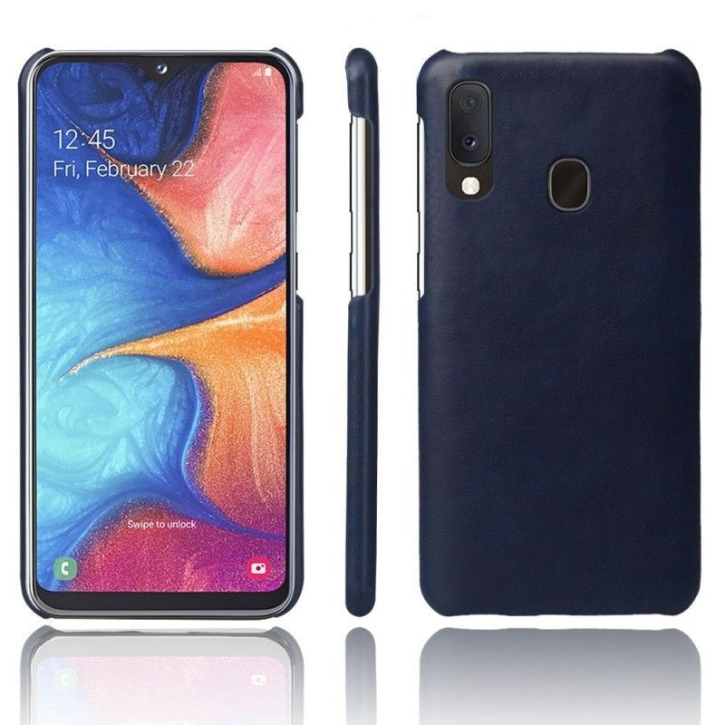 Kryt Samsung Galaxy A20e Výkonný Efekt Liči Kůže