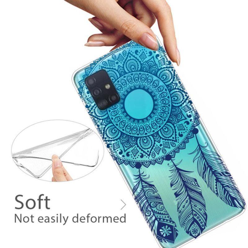 Kryt Samsung Galaxy A31 Jednoduchá Květinová Mandala