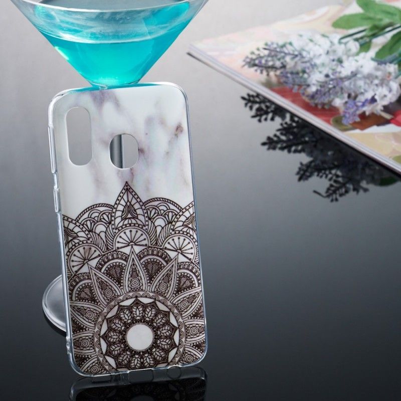 Kryt Samsung Galaxy A40 Mramorová Mandala