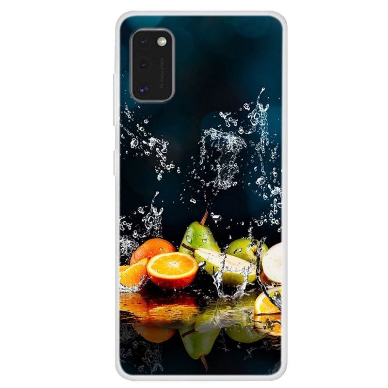 Kryt Samsung Galaxy A41 Citrusová Šplouchnutí