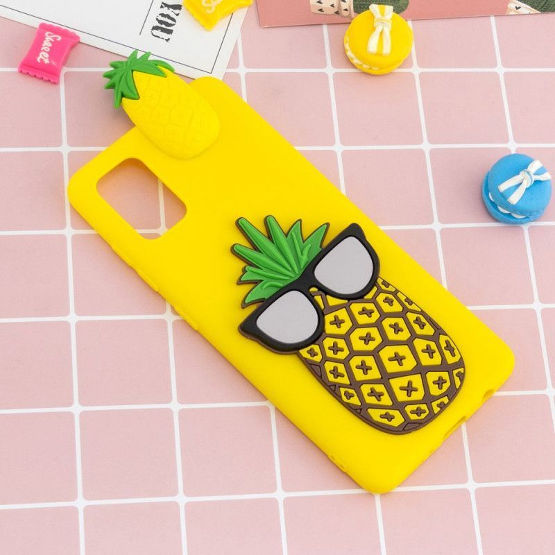 Kryt Samsung Galaxy A41 Cool Ananas 3d