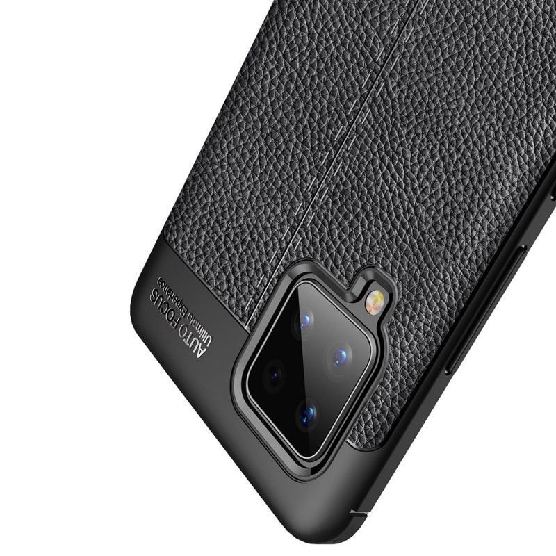 Kryt Samsung Galaxy A42 5g Litchi S Dvojitým Koženým Efektem