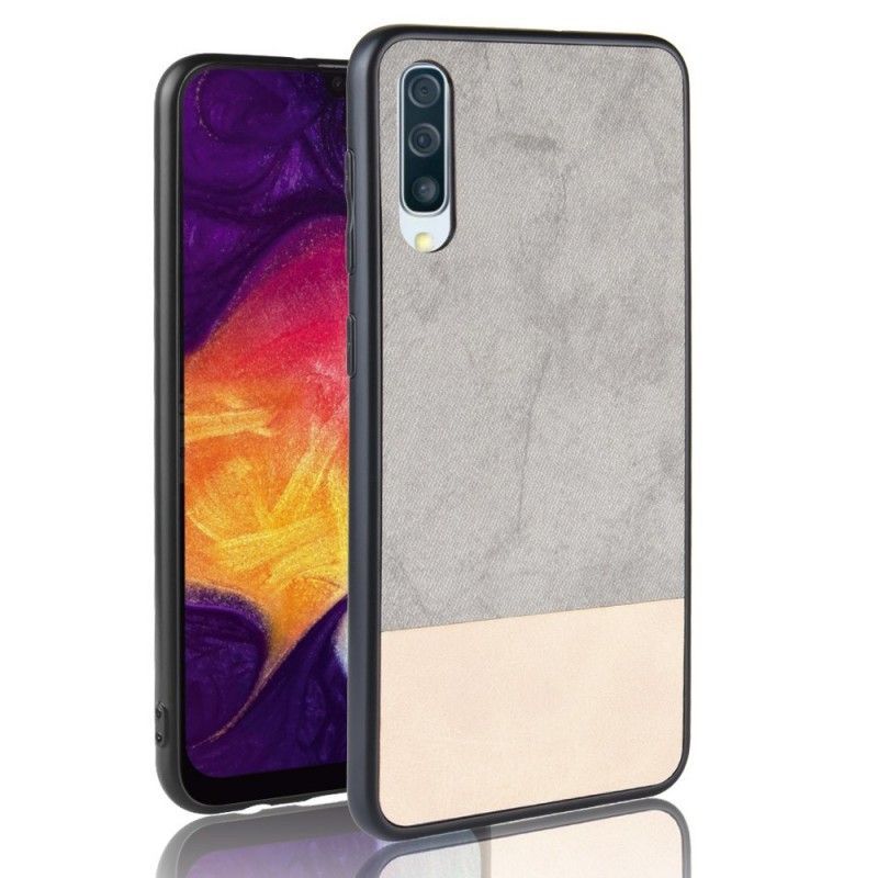 Kryt Samsung Galaxy A50 Dvoubarevná Imitace Kůže