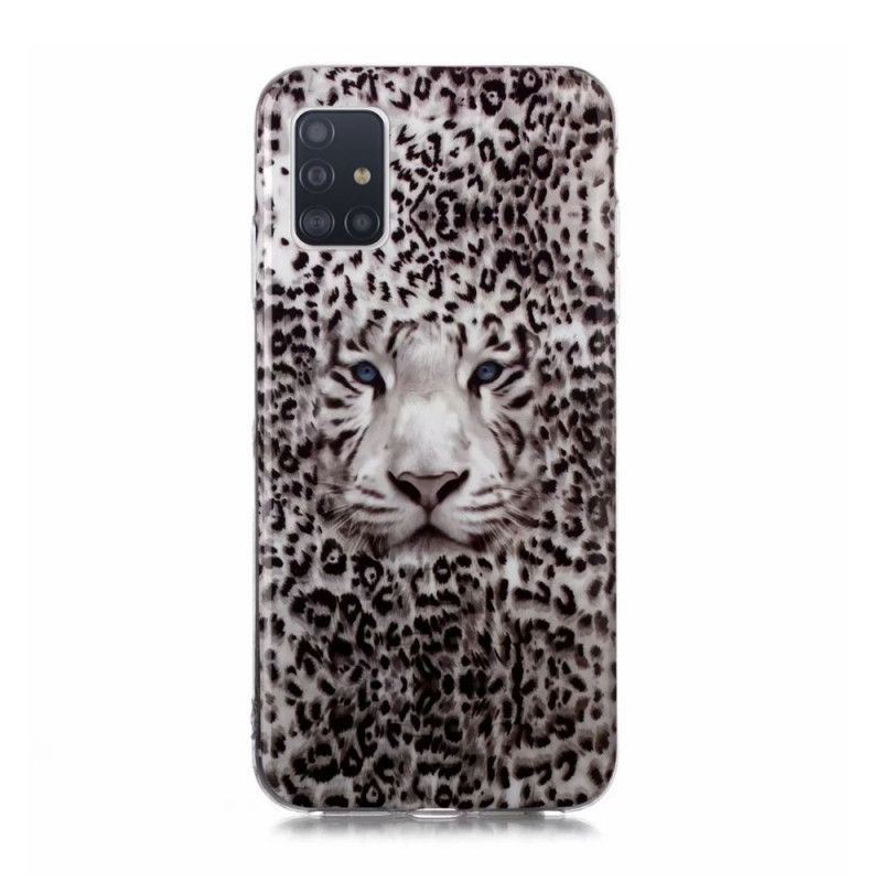 Kryt Samsung Galaxy A51 5g Fluorescenční Leopard