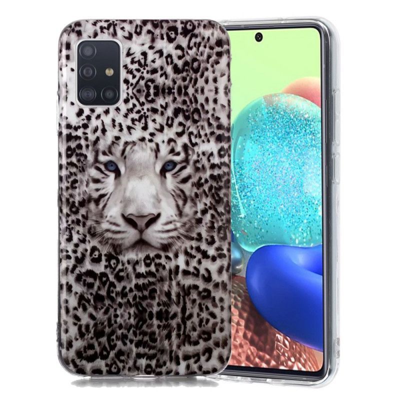 Kryt Samsung Galaxy A51 5g Fluorescenční Leopard