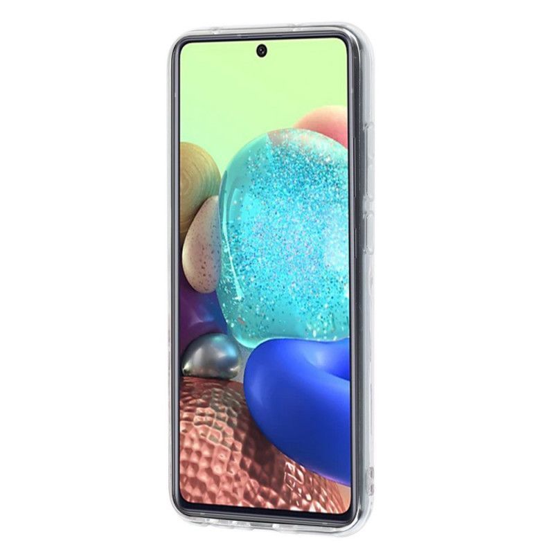 Kryt Samsung Galaxy A51 5g Fluorescenční Mandala Sova