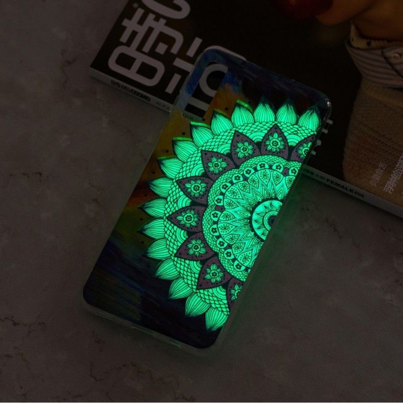 Kryt Samsung Galaxy A7 Fluorescenční Barevná Mandala