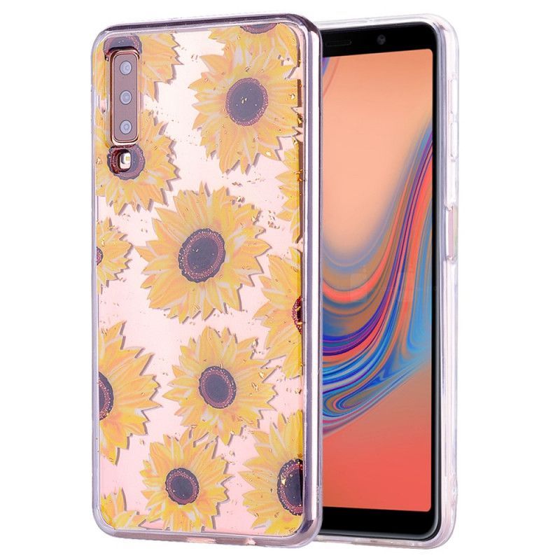 Kryt Samsung Galaxy A70 Slunečnice A Flitry