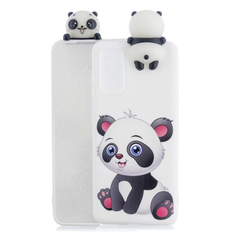 Kryt Samsung Galaxy A71 3d Roztomilá Panda