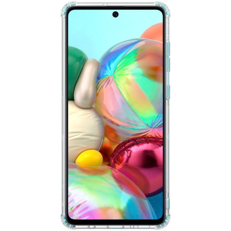 Kryt Samsung Galaxy A71 Průhledné Nillkin Zesílené Rohy