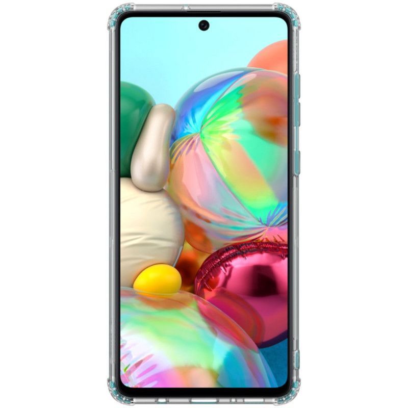 Kryt Samsung Galaxy A71 Průhledné Nillkin Zesílené Rohy