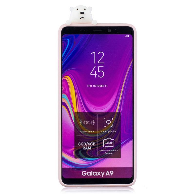 Kryt Samsung Galaxy A9 Medvěd Gaston 3d