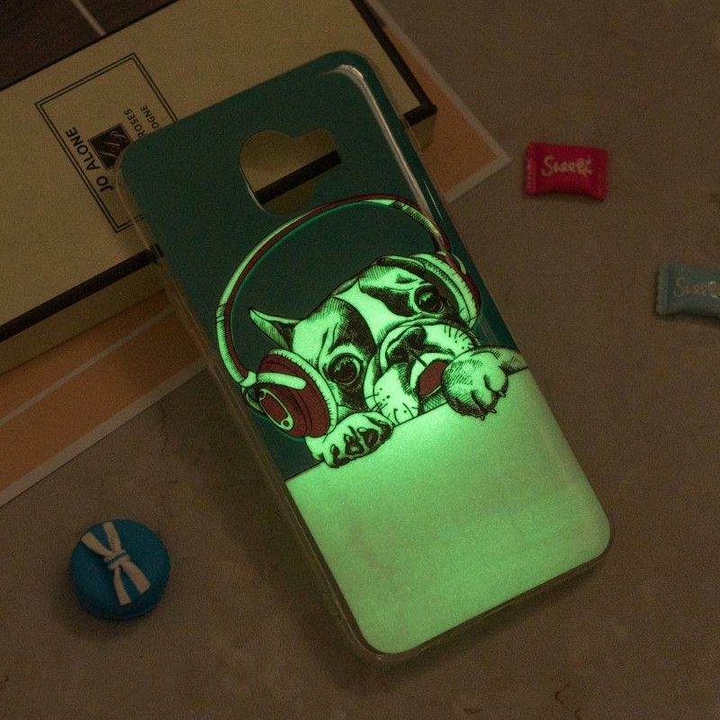 Kryt Samsung Galaxy J6 Fluorescenční Pes