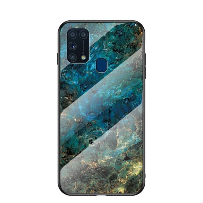 Kryt Samsung Galaxy M31 Prémiové Barevné Tvrzené Sklo