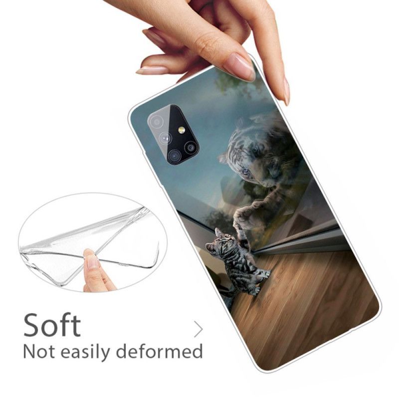 Kryt Samsung Galaxy M51 Kotěcí Sen