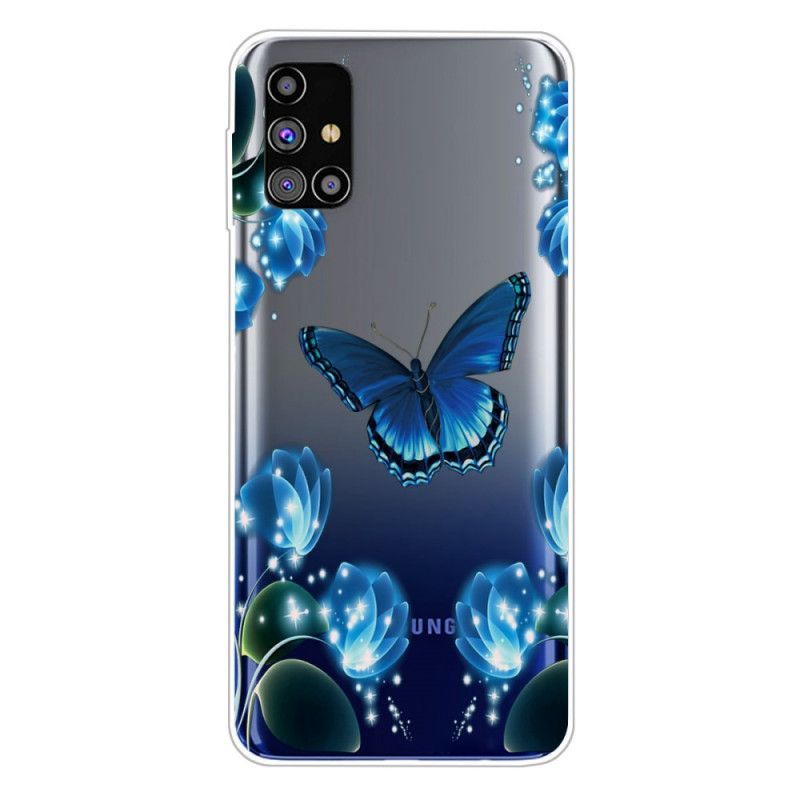 Kryt Samsung Galaxy M51 Luxusní Motýl