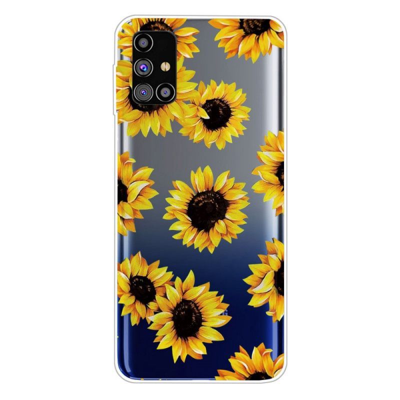 Kryt Samsung Galaxy M51 Slunečnice