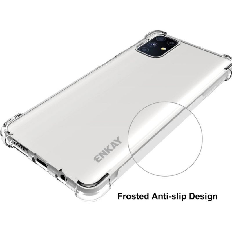 Kryt Samsung Galaxy M51 Transparentní Enkay