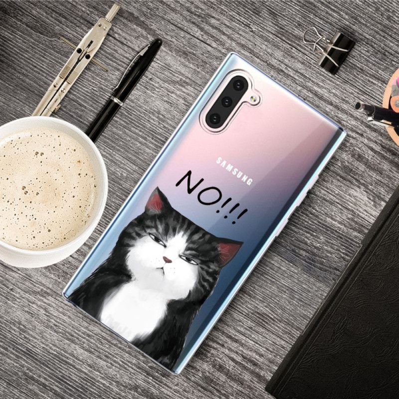 Kryt Samsung Galaxy Note 10 Kočka Která Říká Ne