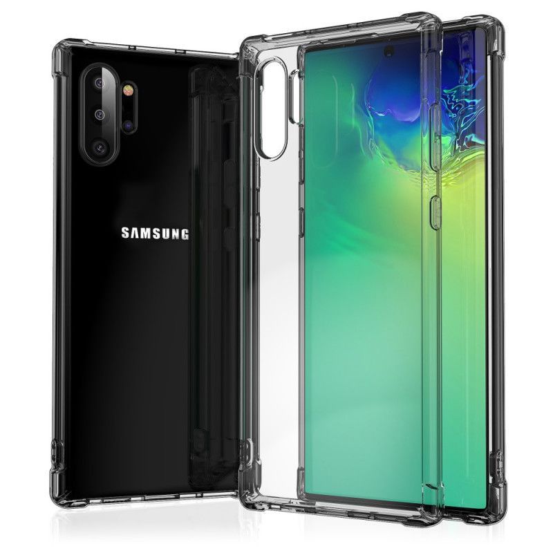 Kryt Samsung Galaxy Note 10 Plus Průhledný Leeu Design