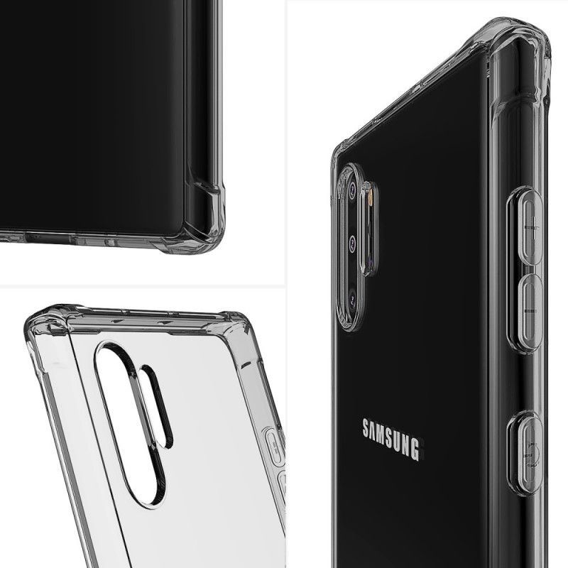 Kryt Samsung Galaxy Note 10 Plus Průhledný Leeu Design