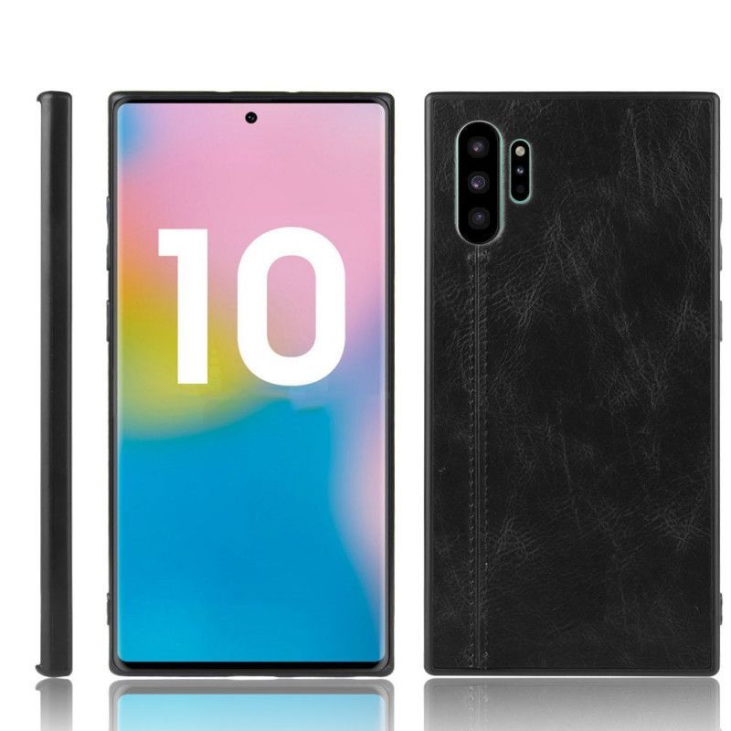 Kryt Samsung Galaxy Note 10 Plus Styl Prošívané Kůže