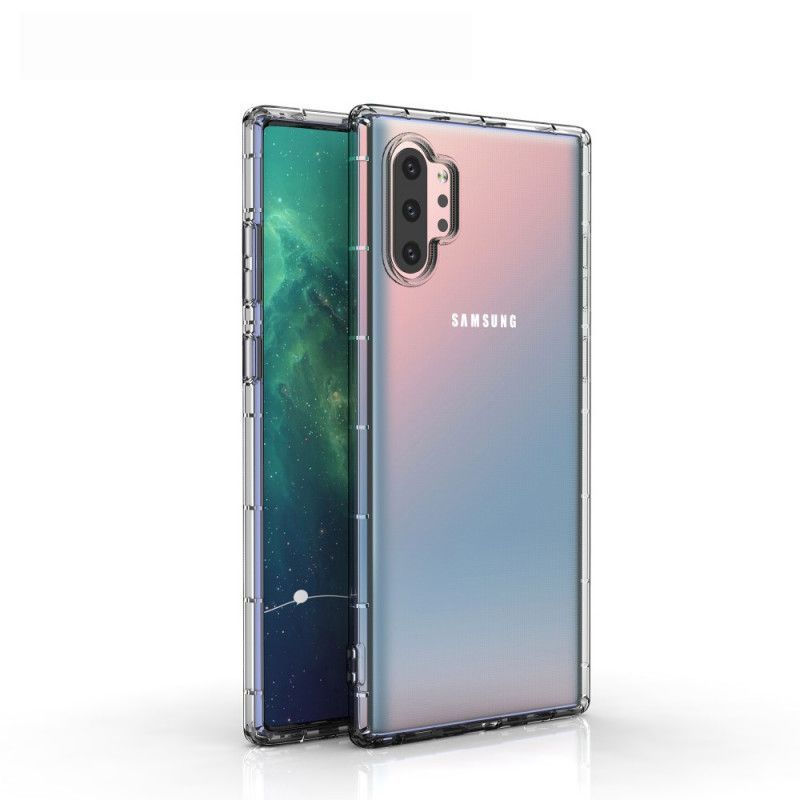 Kryt Samsung Galaxy Note 10 Plus Transparentní Zesílený