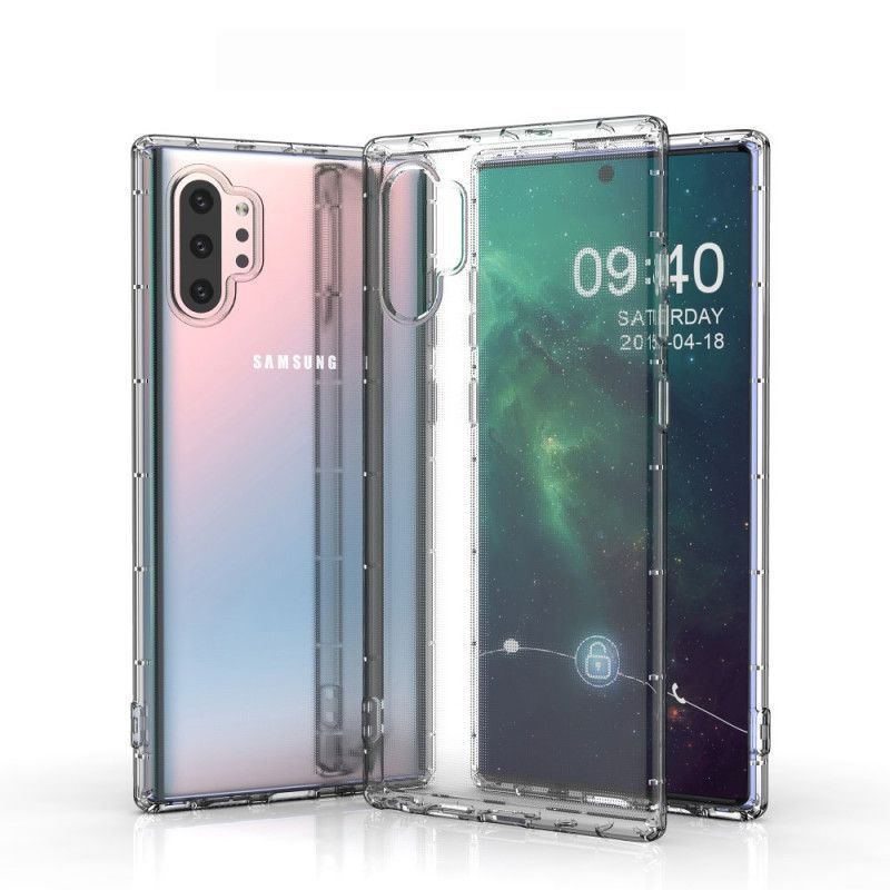 Kryt Samsung Galaxy Note 10 Plus Transparentní Zesílený