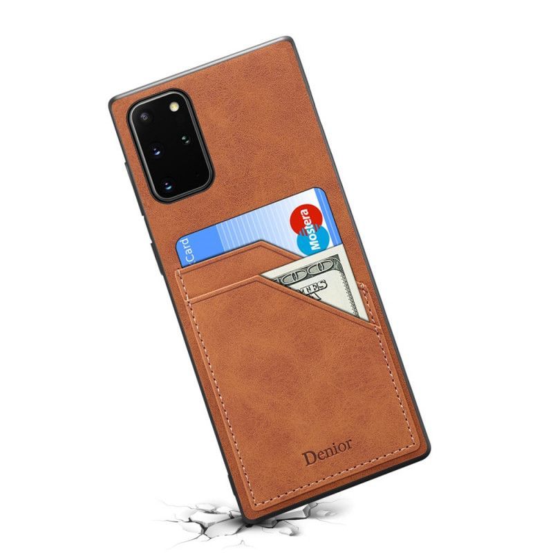 Kryt Samsung Galaxy Note 20 Držák Karty S Dvojitým Slotem Denior