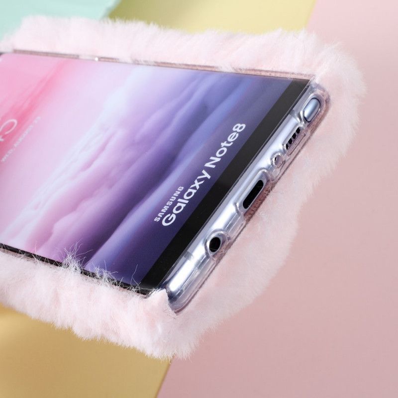 Kryt Samsung Galaxy Note 8 Design Králičí Kožešiny