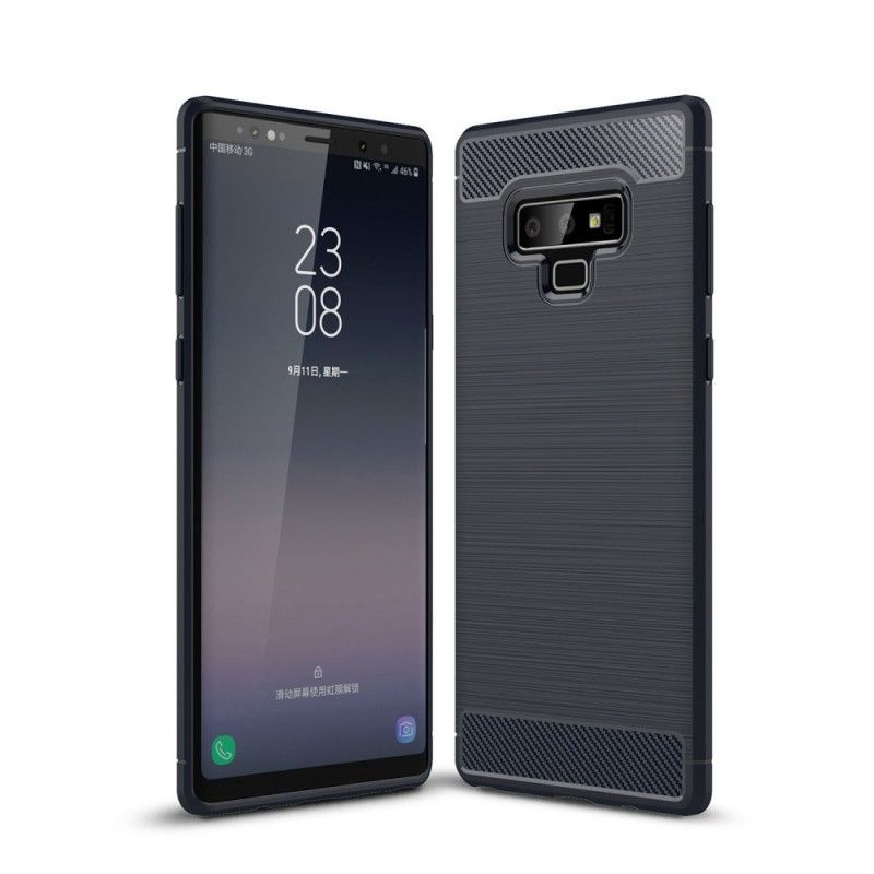 Kryt Samsung Galaxy Note 9 Kartáčované Uhlíkové Vlákno