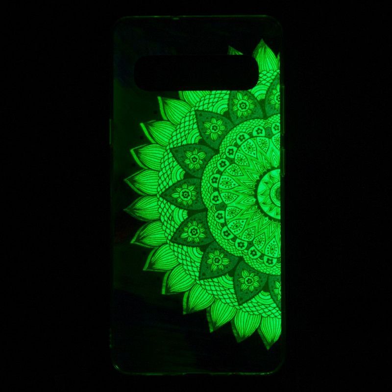 Kryt Samsung Galaxy S10 5g Fluorescenční Barevná Mandala