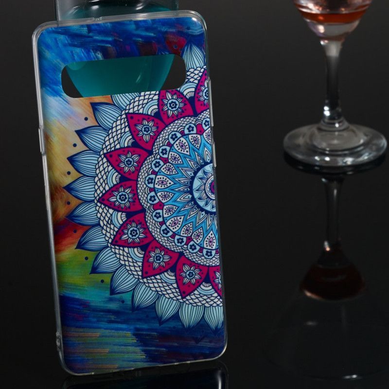 Kryt Samsung Galaxy S10 5g Fluorescenční Barevná Mandala