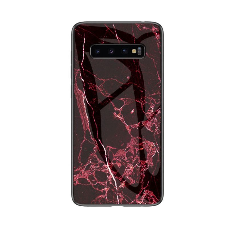 Kryt Samsung Galaxy S10 5g Mramorové Tvrzené Sklo