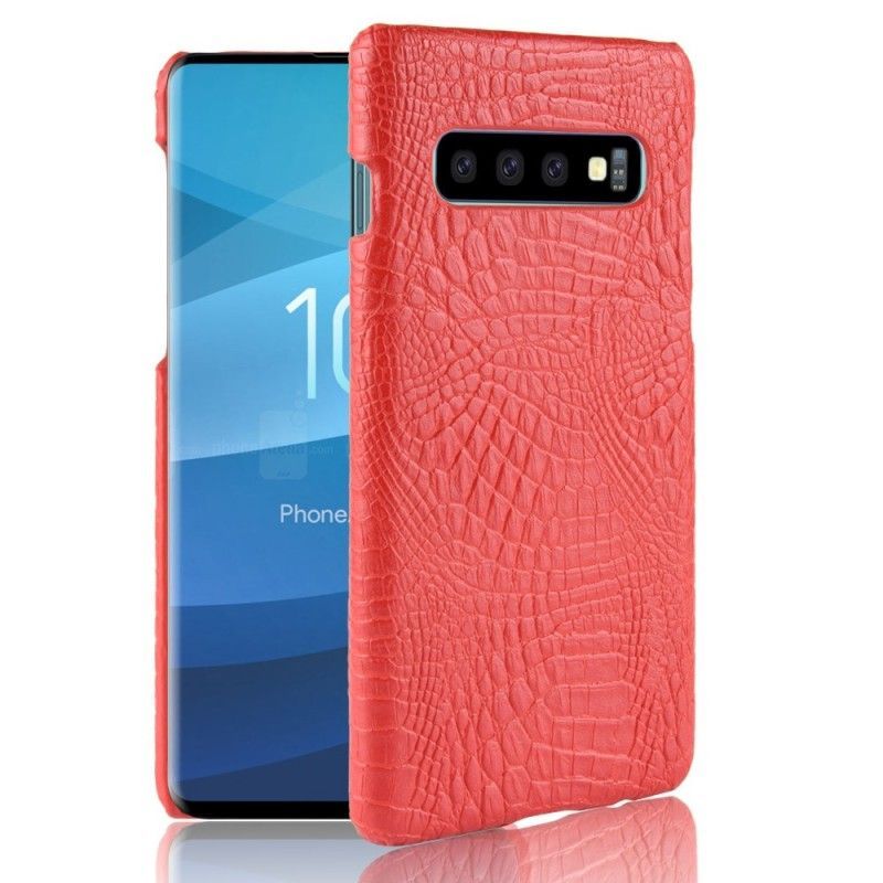 Kryt Samsung Galaxy S10 Efekt Krokodýlí Kůže