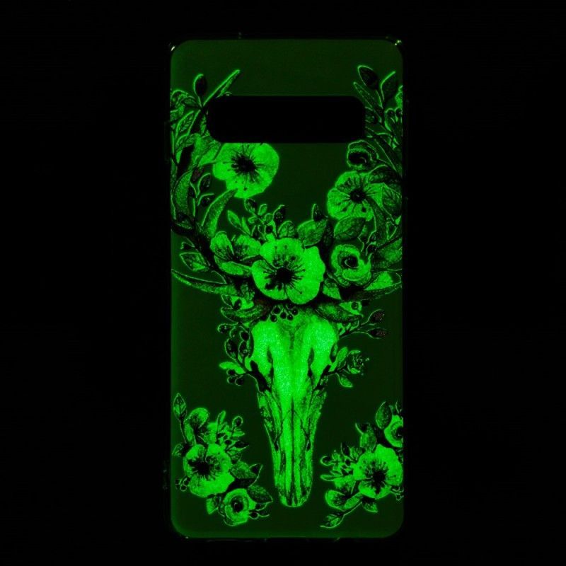 Kryt Samsung Galaxy S10 Fluoreskující Květ Losa