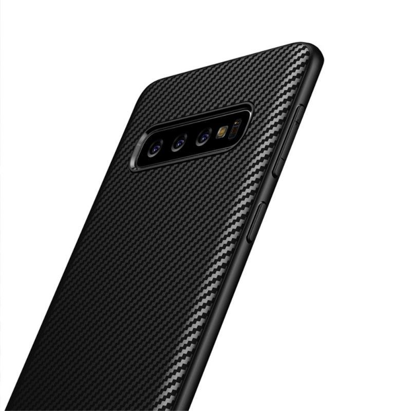 Kryt Samsung Galaxy S10 Ipaky Uhlíkové Vlákno