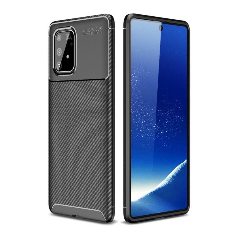 Kryt Samsung Galaxy S10 Lite Flexibilní Textura Uhlíkových Vláken