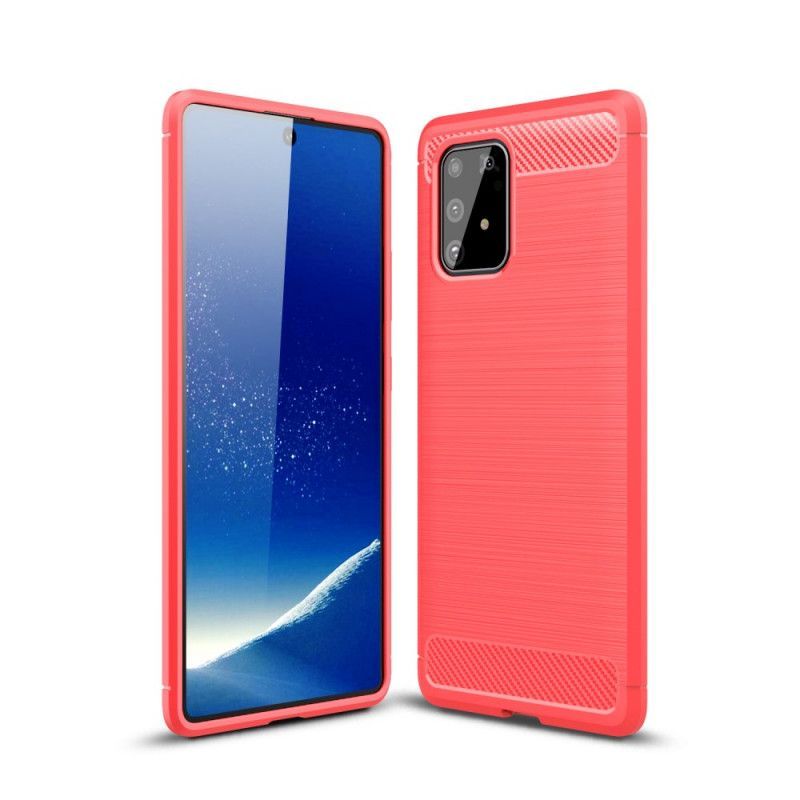 Kryt Samsung Galaxy S10 Lite Kartáčované Uhlíkové Vlákno